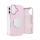 Etui do telefonów TECH-PROTECT Silicone Pure Magsafe do iPhone 16 pink pearl 5906302372522